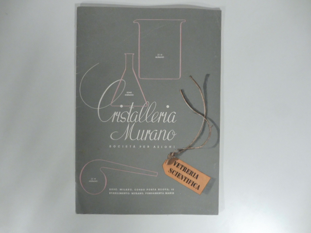 Cristalleria Murano. Vetreria scientifica. Catalogo